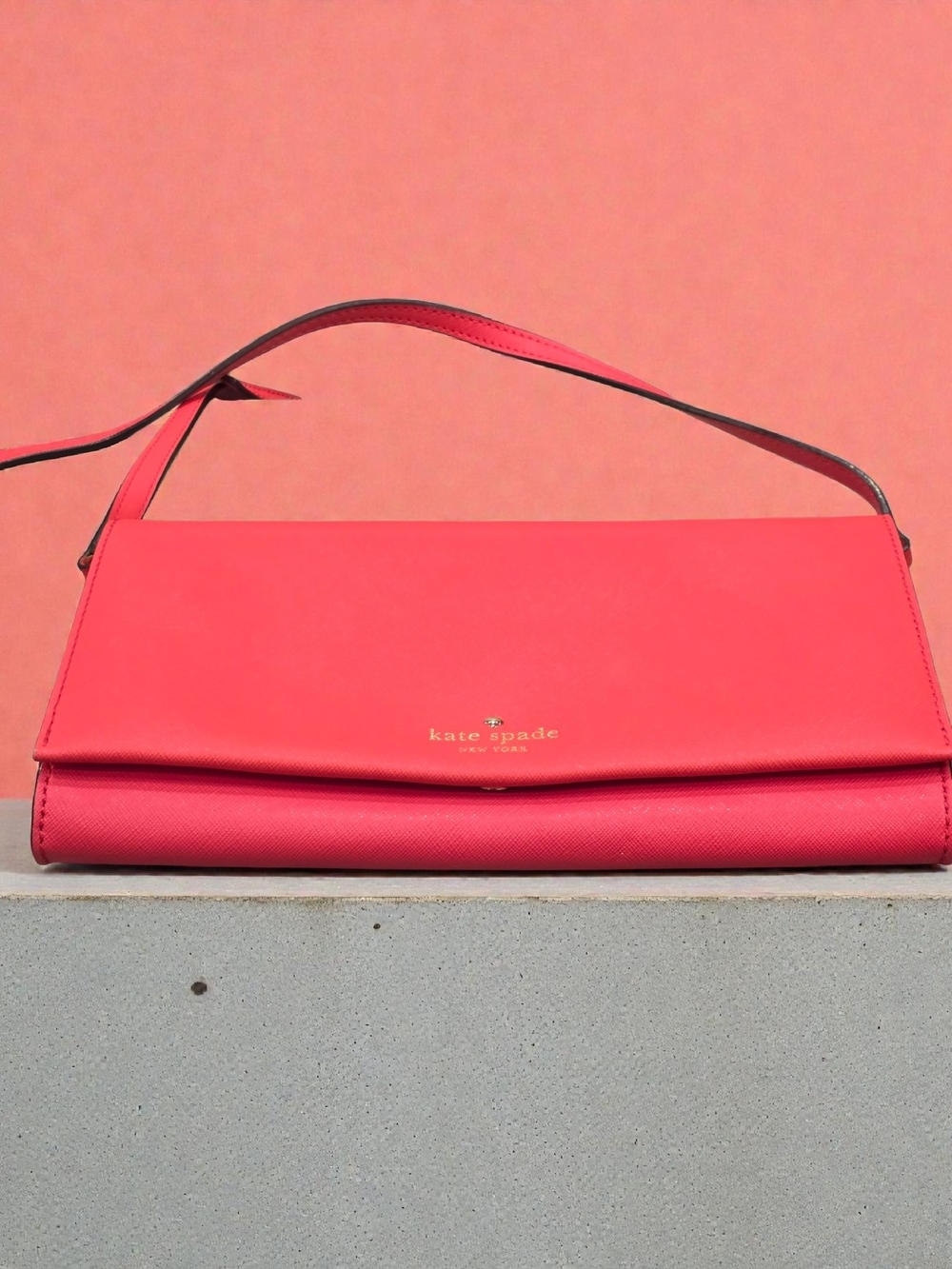 Kate Spade Convertible Crossbody Clutch EUC - Picture 4 of 9
